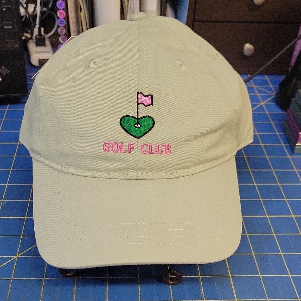 Fraiser Sterling Sport Green Golf Club Cap New